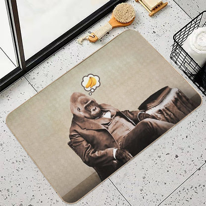 Gorilla My Dreams  Rapid-Drying Bath Mat