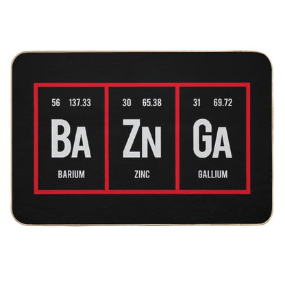 Baznga - Periodic Table of Elements  Anti-Trip Bath Mat