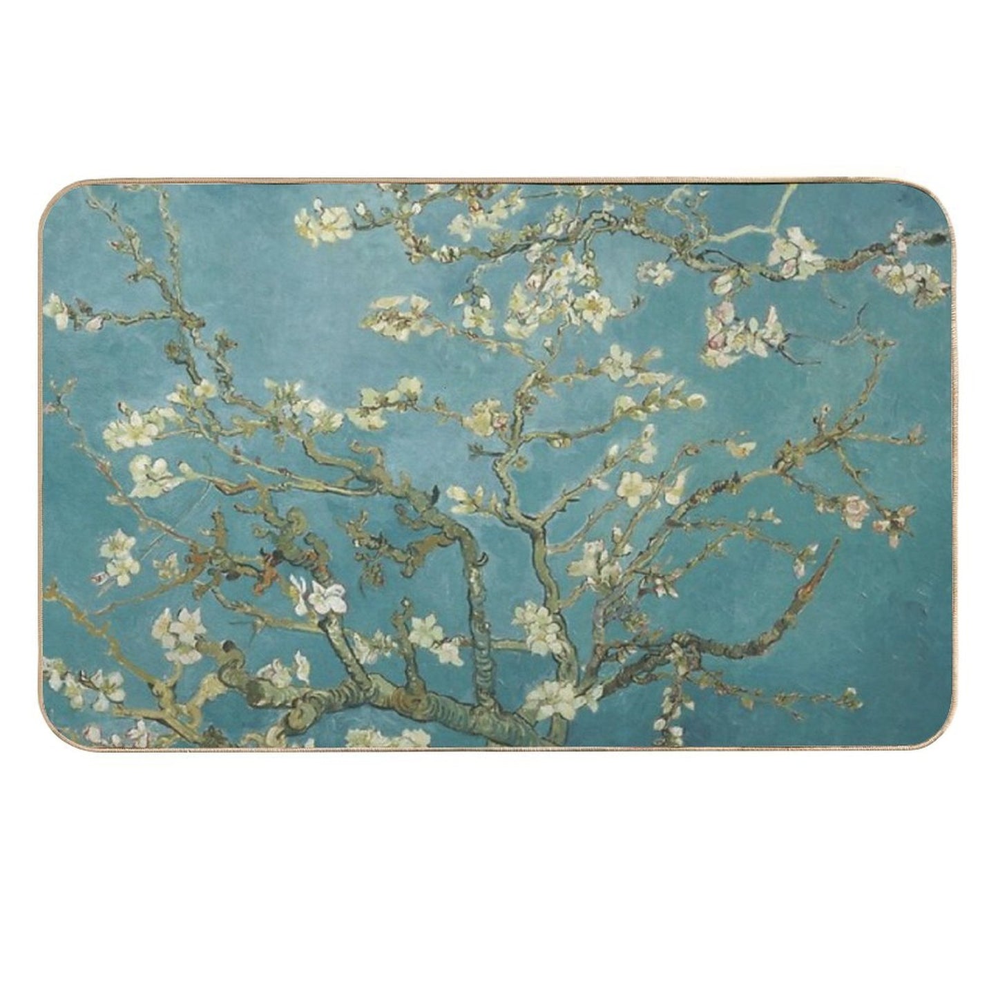 Almond Blossom - Vincent Van Gogh  Rapid-Drying Bath Mat