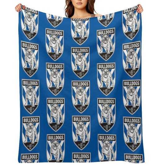 Canterbury-Bankstown Bulldogs Compact Throw Blanket