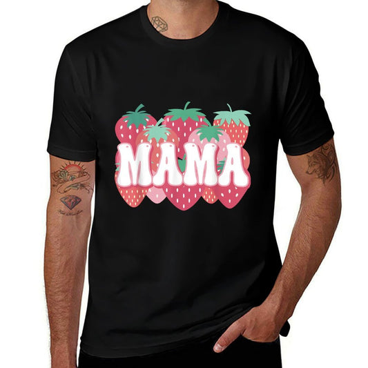 Mama Of The Berry First Birthday Strawberry Family Matching  Breathable T-Shirt