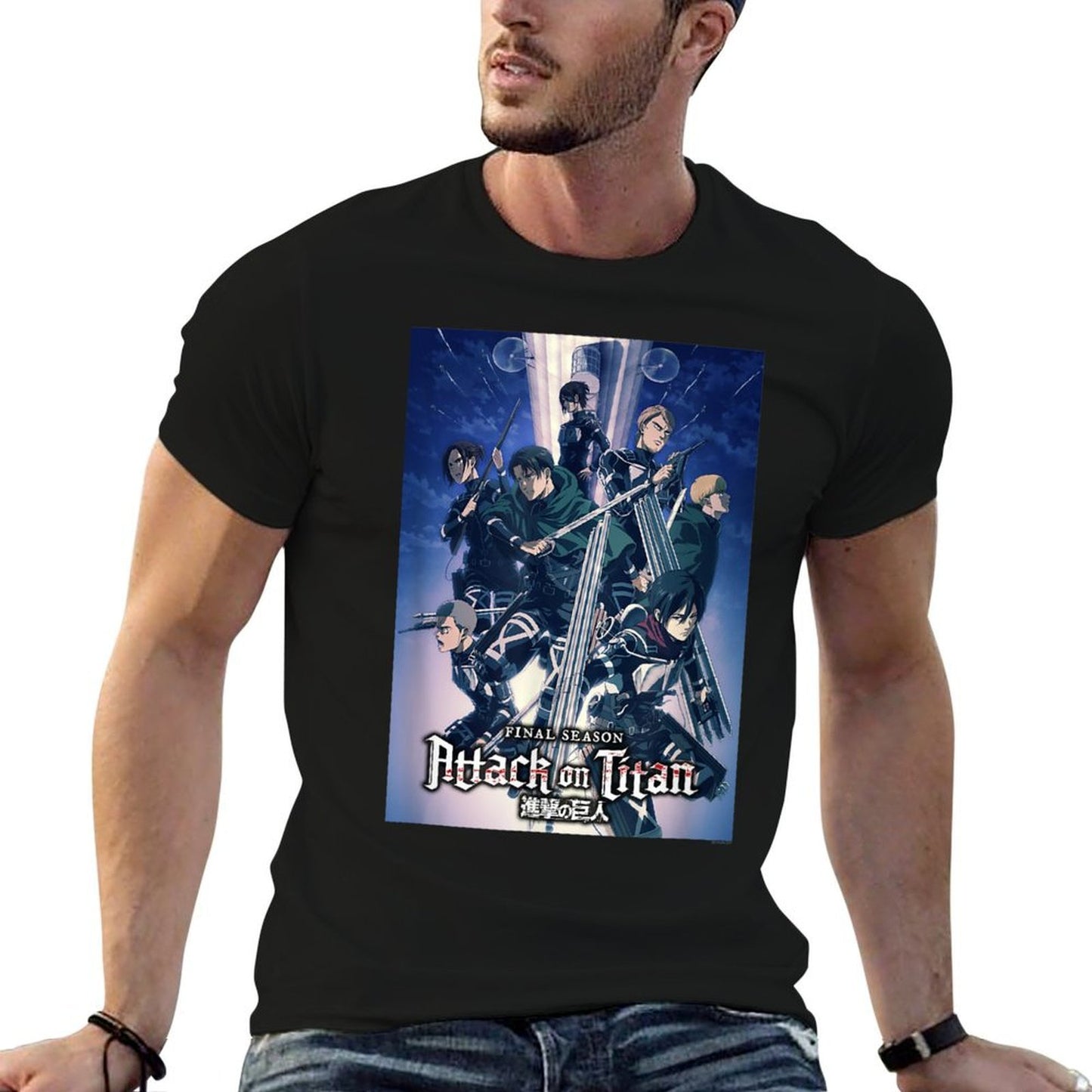 Attack on Titan Season 4 Colorful Key Art with Logo Anime  Lightweight T-Shirt