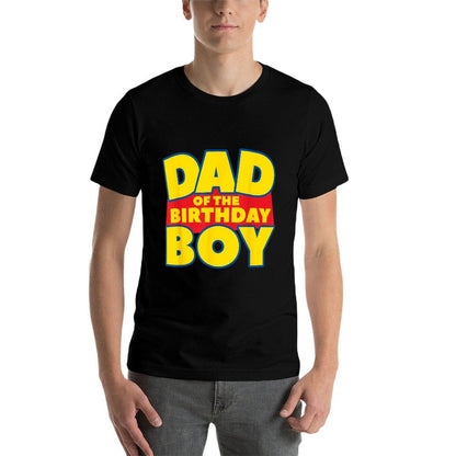 Dad Of The Toy Birthday Boy Funny Story Theme B-day  Moisture-wicking T-Shirt