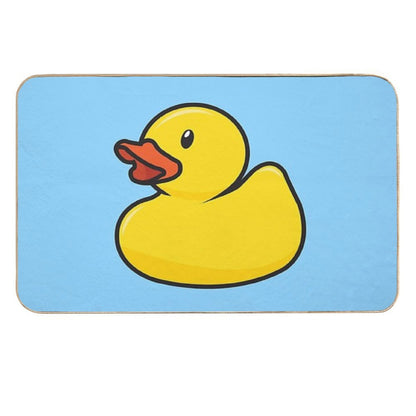 Rubber Duck in Baby Blue  Dirt-Trapping Bath Mat