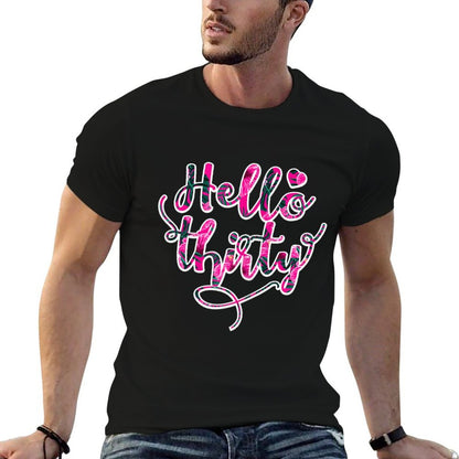 Womens Hello Thirty Apparel Women 30th Birthday  Eco-friendly Material T-Shirt