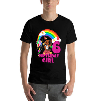 Kids It's My 6th Birthday Gracie's Corner Sixth Years Old Bday  Polyester Blend T-Shirt
