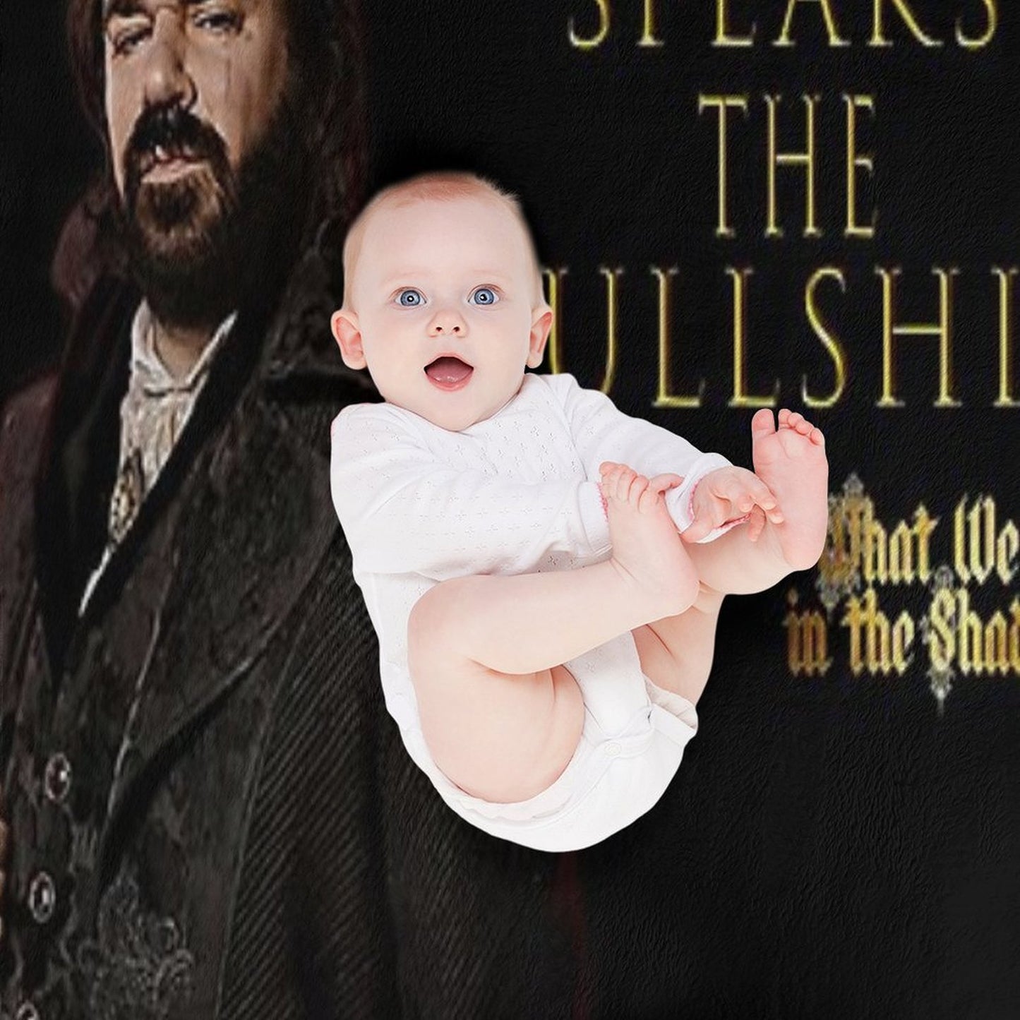 She Speaks The Bullshit - Laszlo Multi-functional Throw Blanket