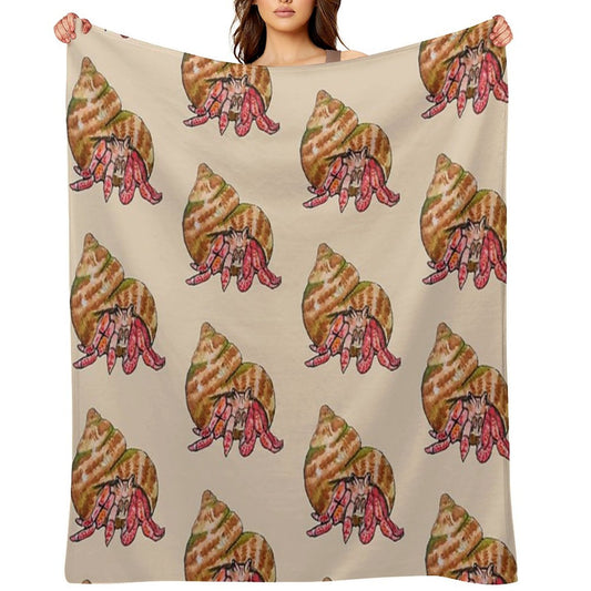 Hermit The Crab All-season Throw Blanket