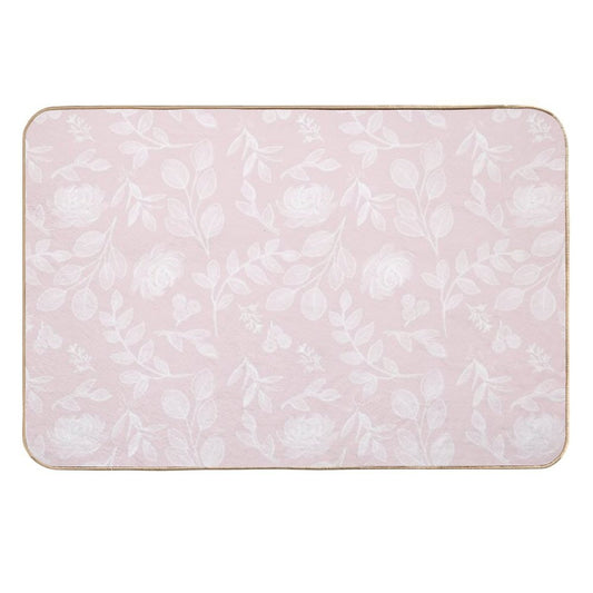 PInk Chalk Botanicals  High-Traffic Bath Mat