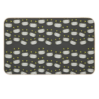 Raddle Print  Pet-Safe Bath Mat