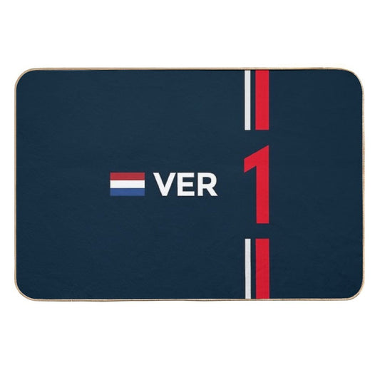 F1 2022 - #1 Verstappen  Easy Maintenance Bath Mat