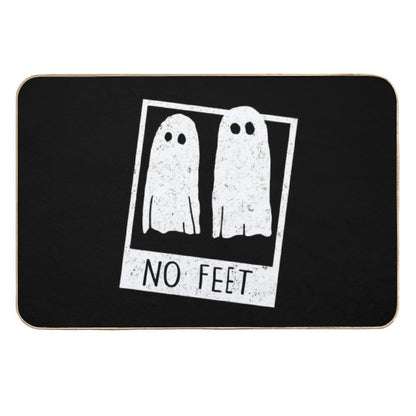 No Feet  Dirt-Trapping Bath Mat