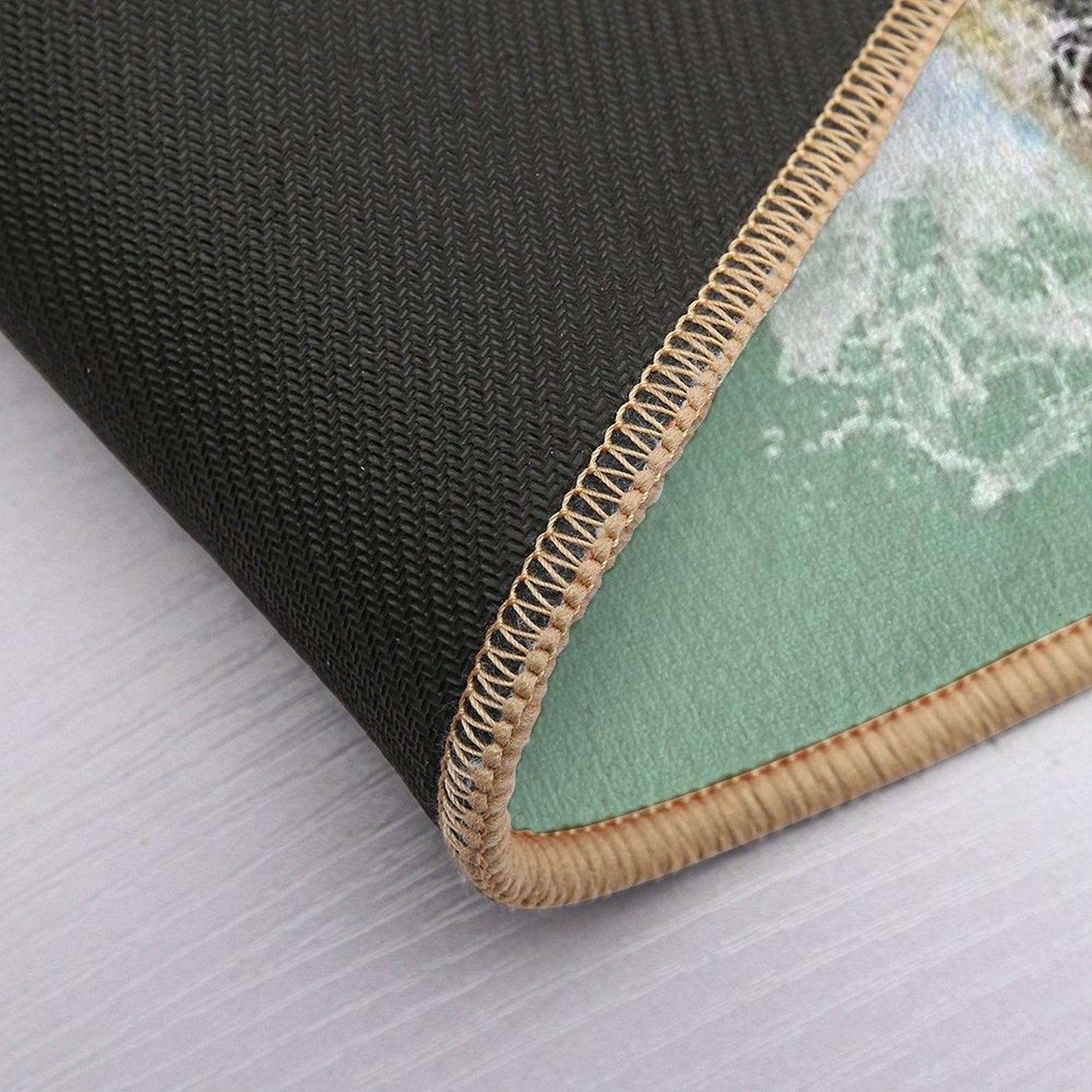 Mary Tracy - Jumping Walleye  Repositionable Bath Mat