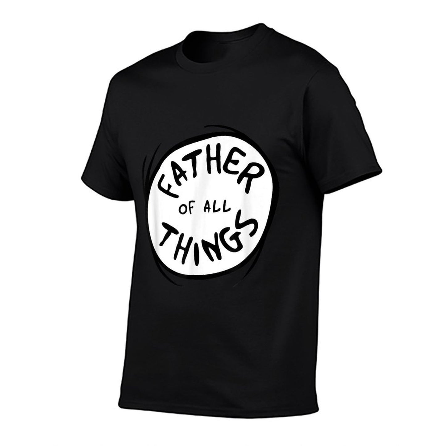 Dr. Seuss Father of All Things Emblem RED  Fade-proof Color T-Shirt