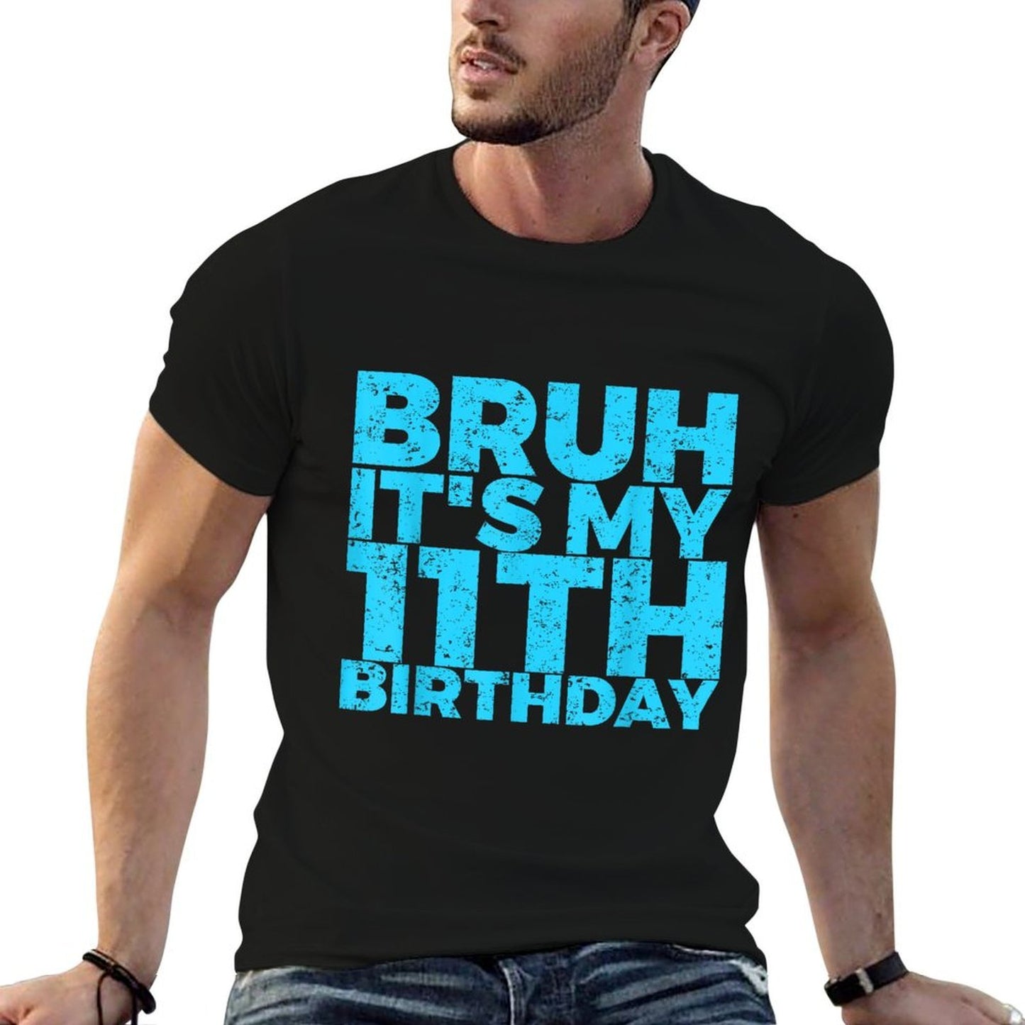 Bruh It&#39;s My 11th Birthday 11 Year Old Birthday  Graphic-printed T-Shirt