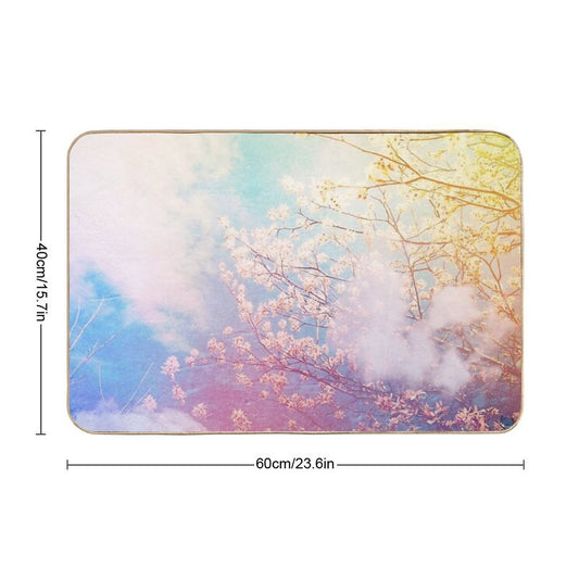 Springtime Dreaming  Easy Maintenance Bath Mat