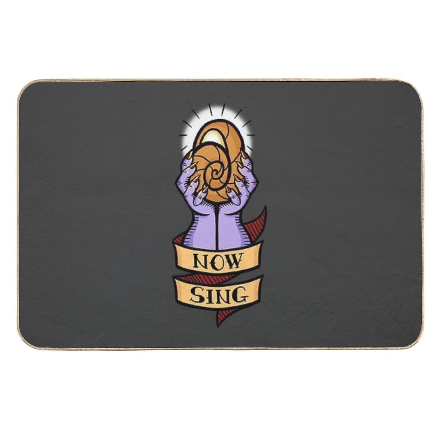 Now, Sing!  Long-Lasting Bath Mat
