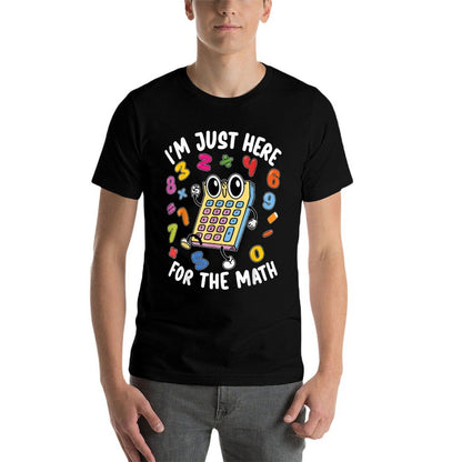 Number Day Maths Day Number Day Calculator Kids Costume  Slim-fit Cut T-Shirt