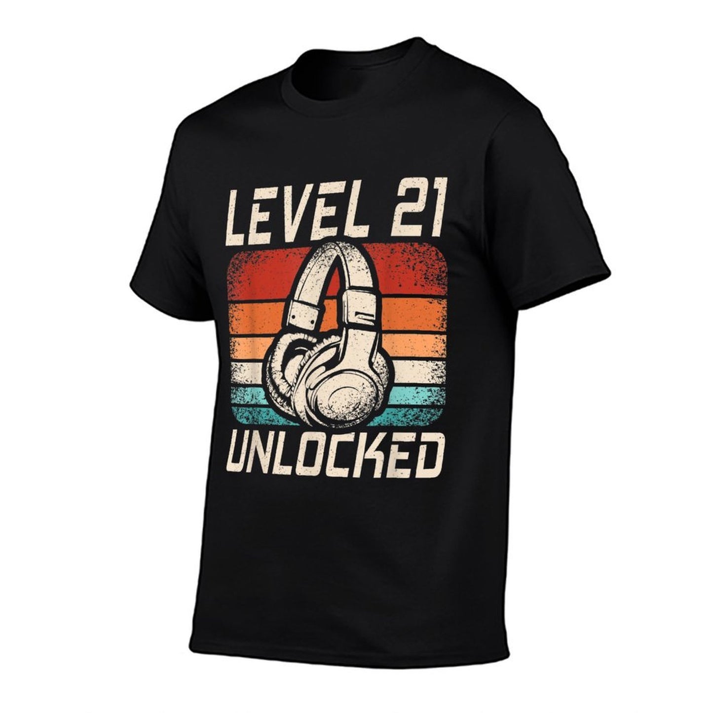 Level 21 Unlocked Gaming 21 Years Old 21st Birthday Gamer  Affordable Price T-Shirt