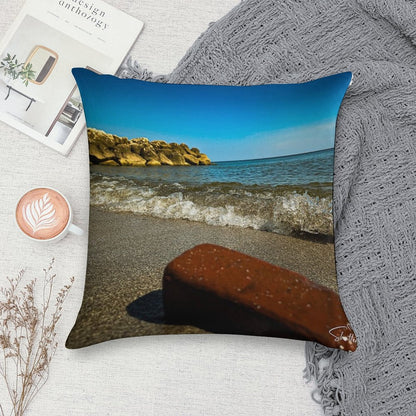Bricked Soft Warmth Comfort Throw Pillow