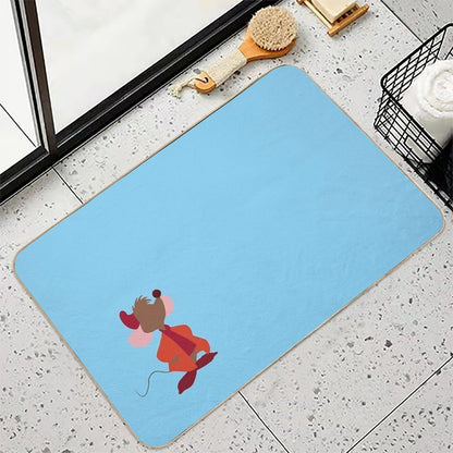 A Little Mouse Friend  Easy Maintenance Bath Mat