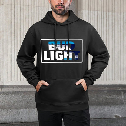 Bud Light Official Logo T-shirt Relaxed Fit Hoodie