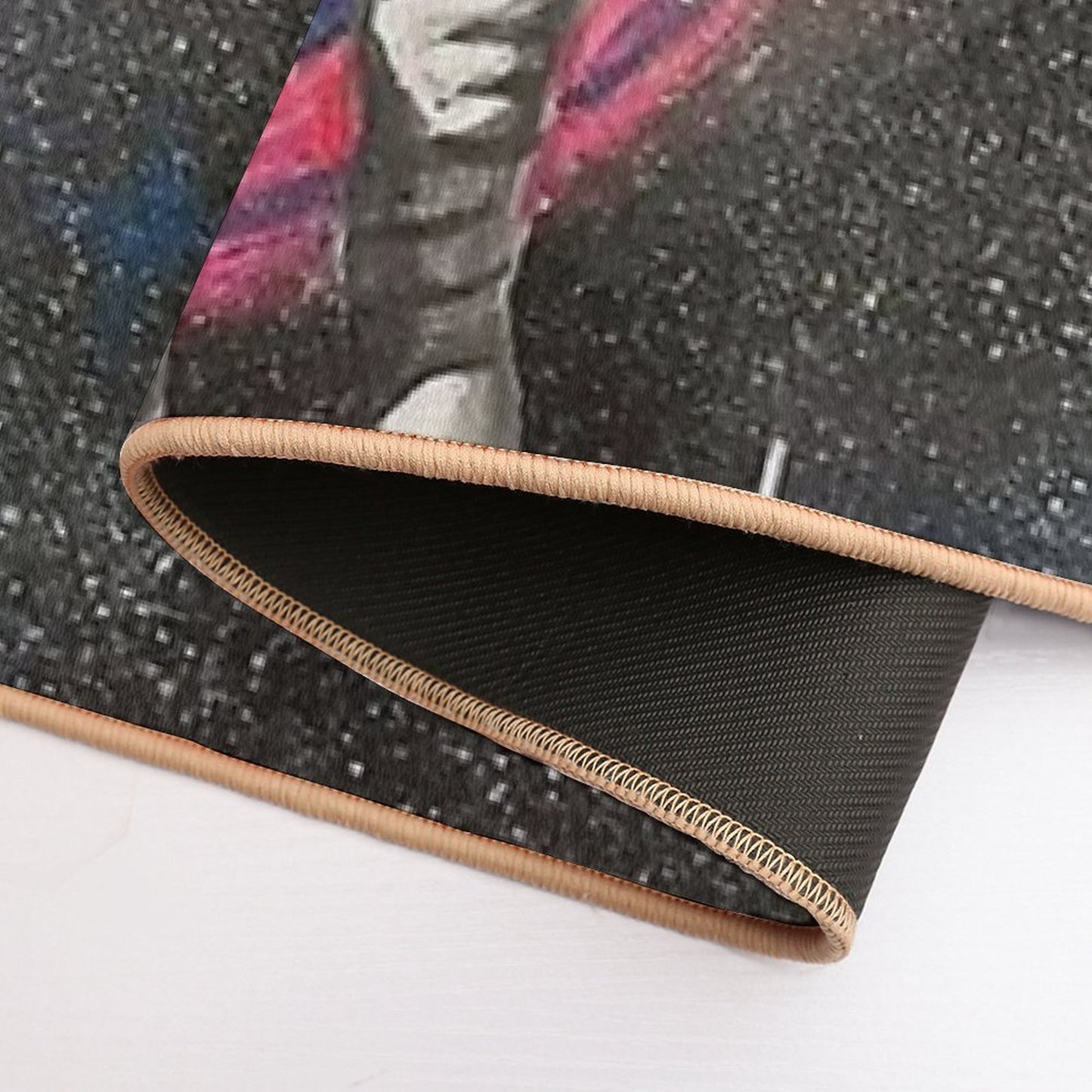 Flying Down The Black Hole  Eco-Friendly Bath Mat