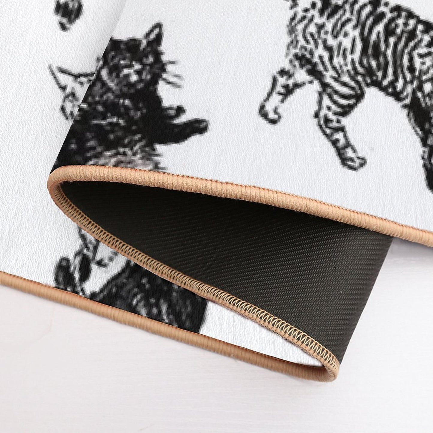 Kitty Kitty, Bang-bang!  Pet-Safe Bath Mat