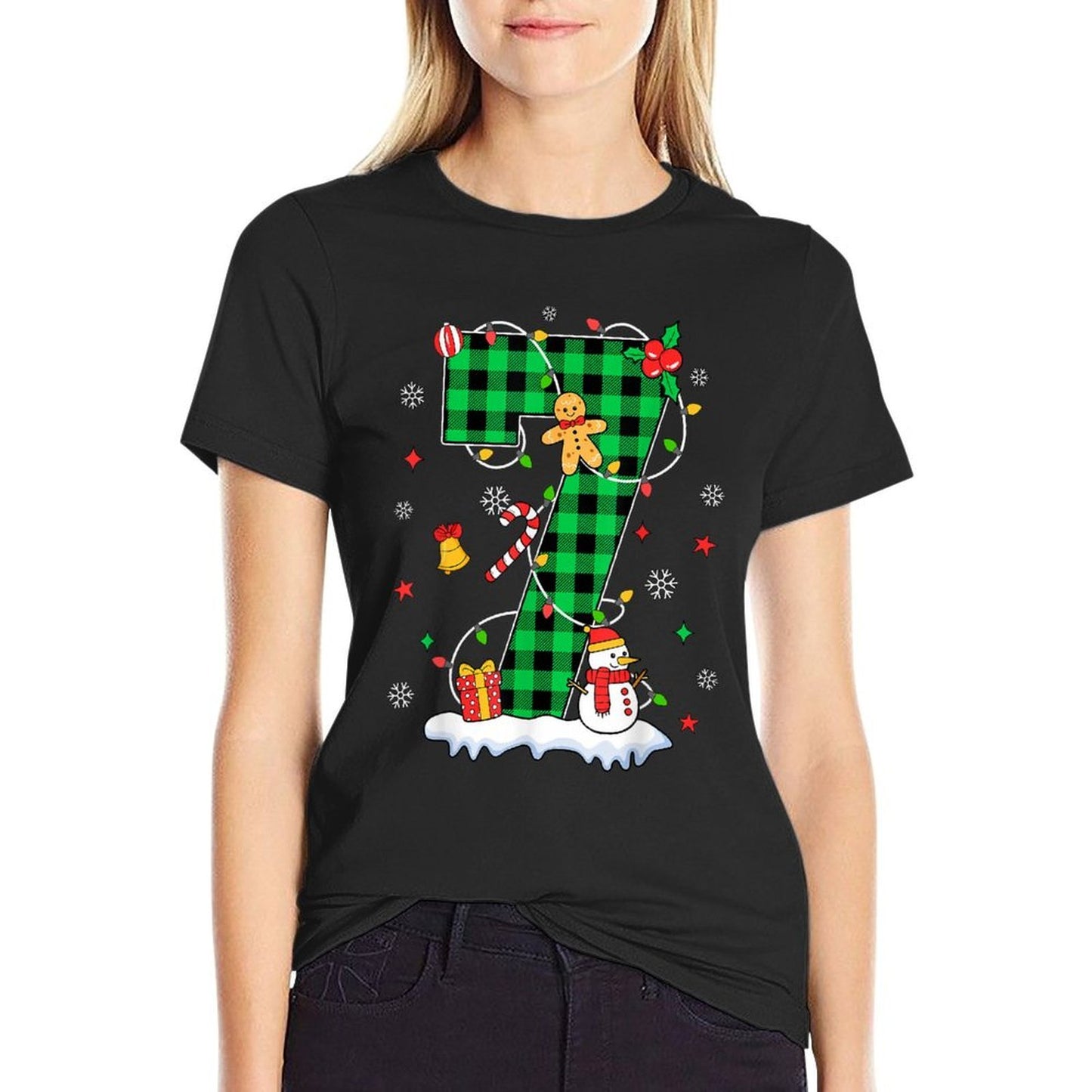 Funny 67 Six Seven Meme Matching Couple Christmas Men Women  Soft T-Shirt
