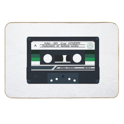 MAG 001 - Statement of Nathan Watts - Cassette  Eco-Friendly Bath Mat