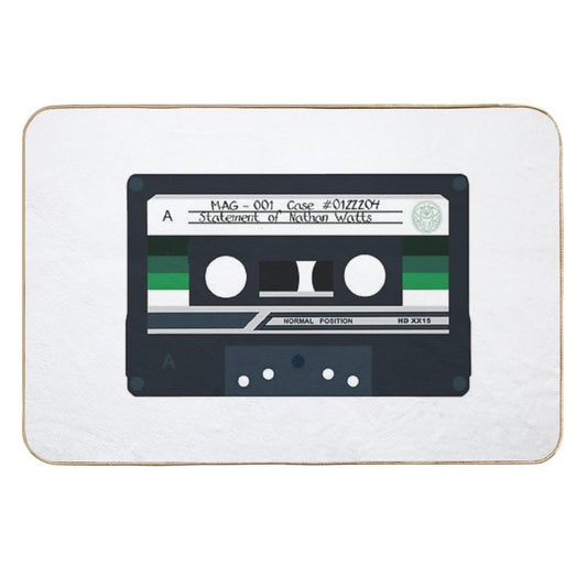 MAG 001 - Statement of Nathan Watts - Cassette  Eco-Friendly Bath Mat