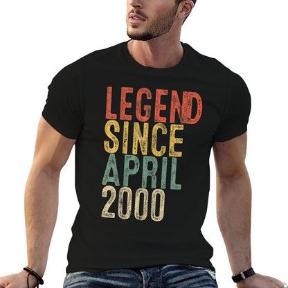 Legend 2000 25th Birthday Gifts for Men Women 25 Year Old  Oversized Silhouette T-Shirt