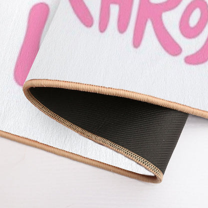 Please Don’t Do Coke In The Bathroom Pink  Versatile Bath Mat