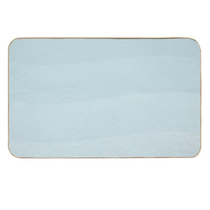 Light Blue Waves.  Absorbent Bath Mat