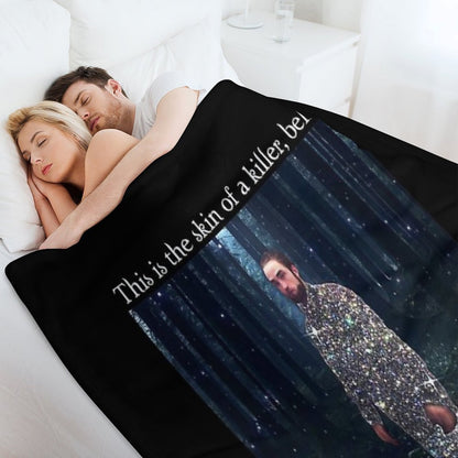 This Is The Skin Of A Killer Bella Meme Essential Plush Throw Blanket