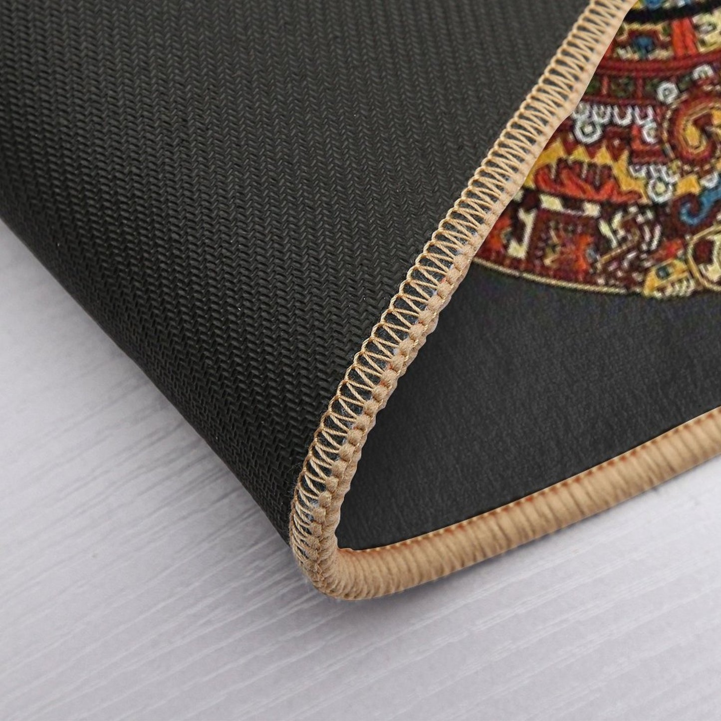 Aztec Calendar  Repositionable Bath Mat