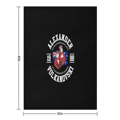 Alexander Volkanovski Lightweight Throw Blanket