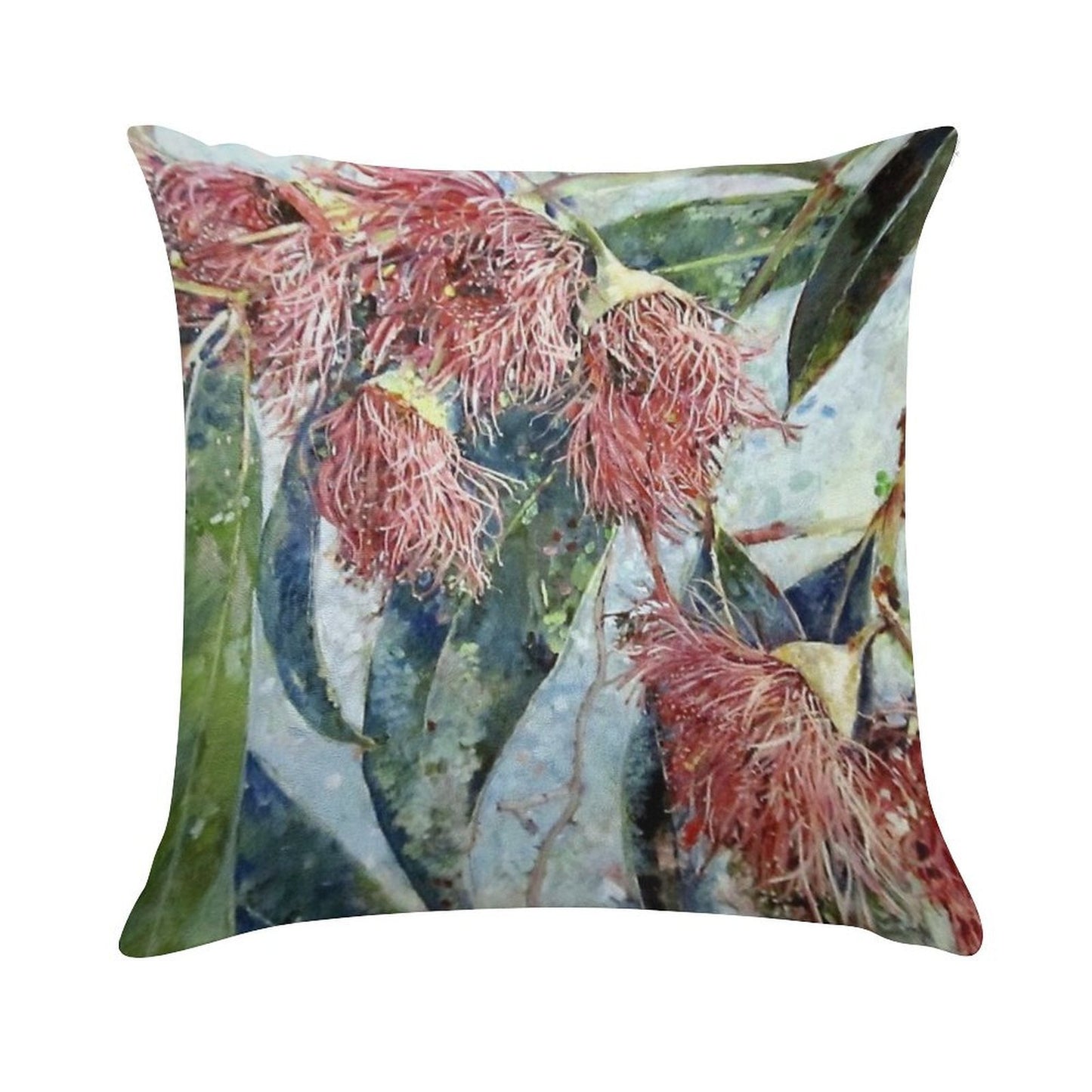 Eucalyptus Gum Blossoms Soft Gift Ready Throw Pillow