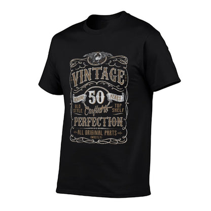 Vintage 50th Birthday Idea  Cotton T-Shirt