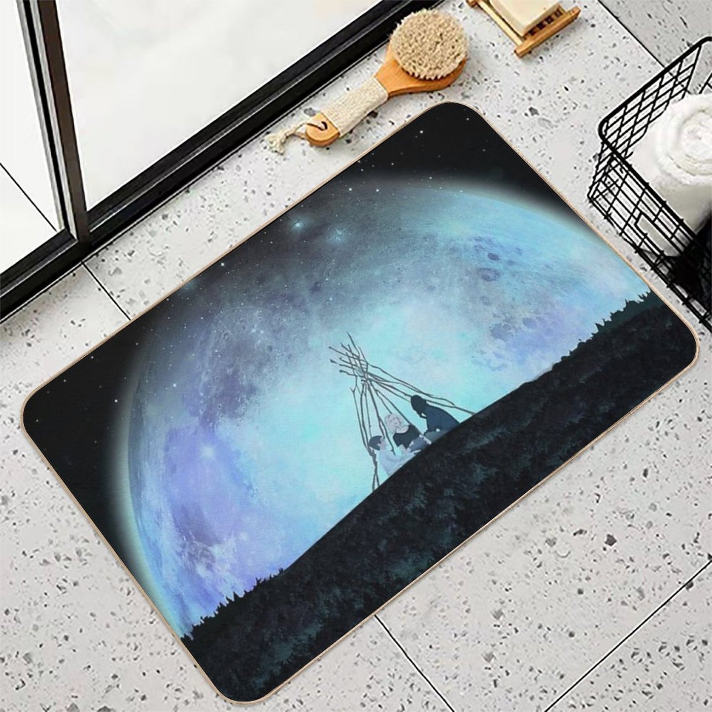 Melancholia  Absorbent Bath Mat
