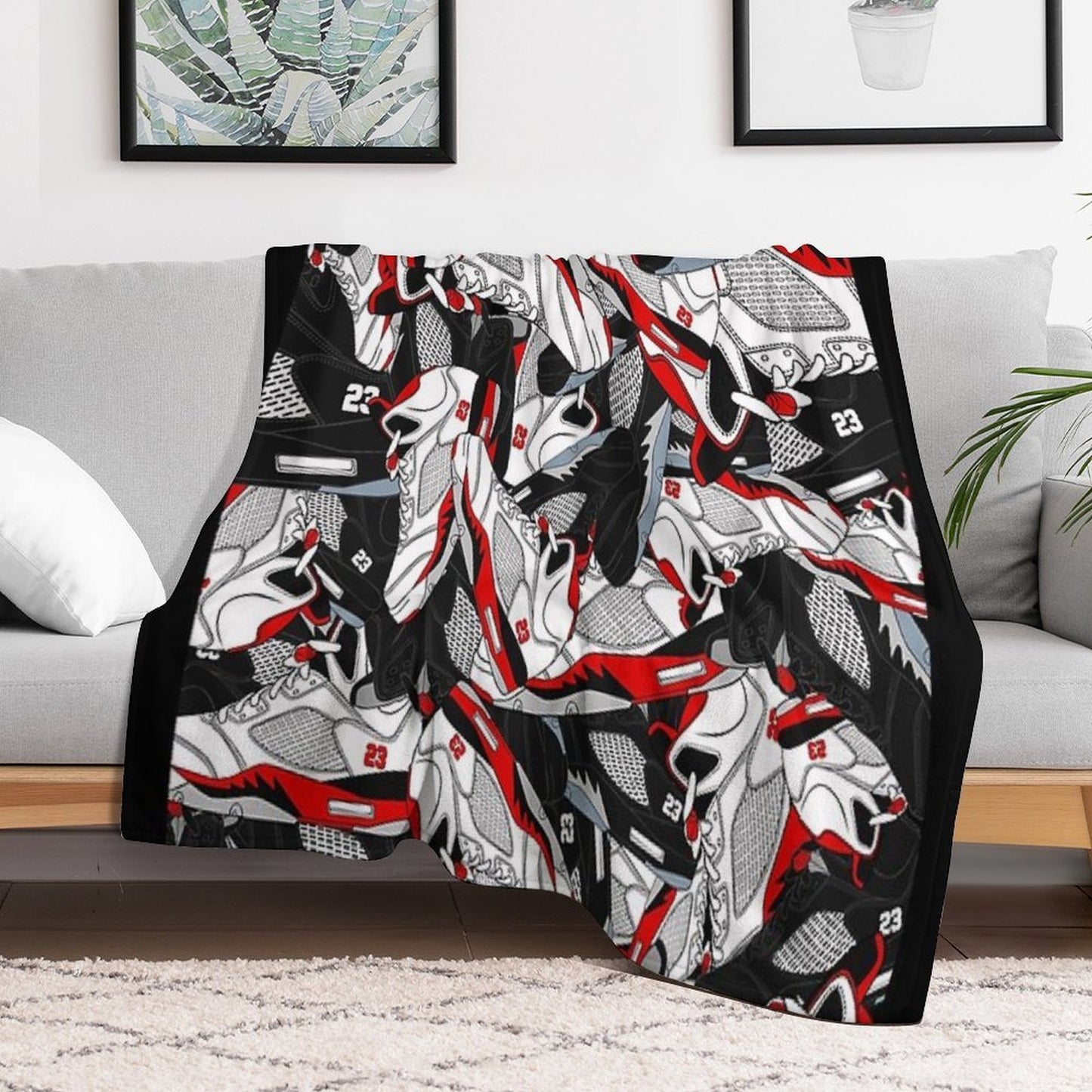 J5 Artwork Comfort Throw Blanket