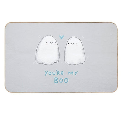 Spooky Love  Easy Maintenance Bath Mat