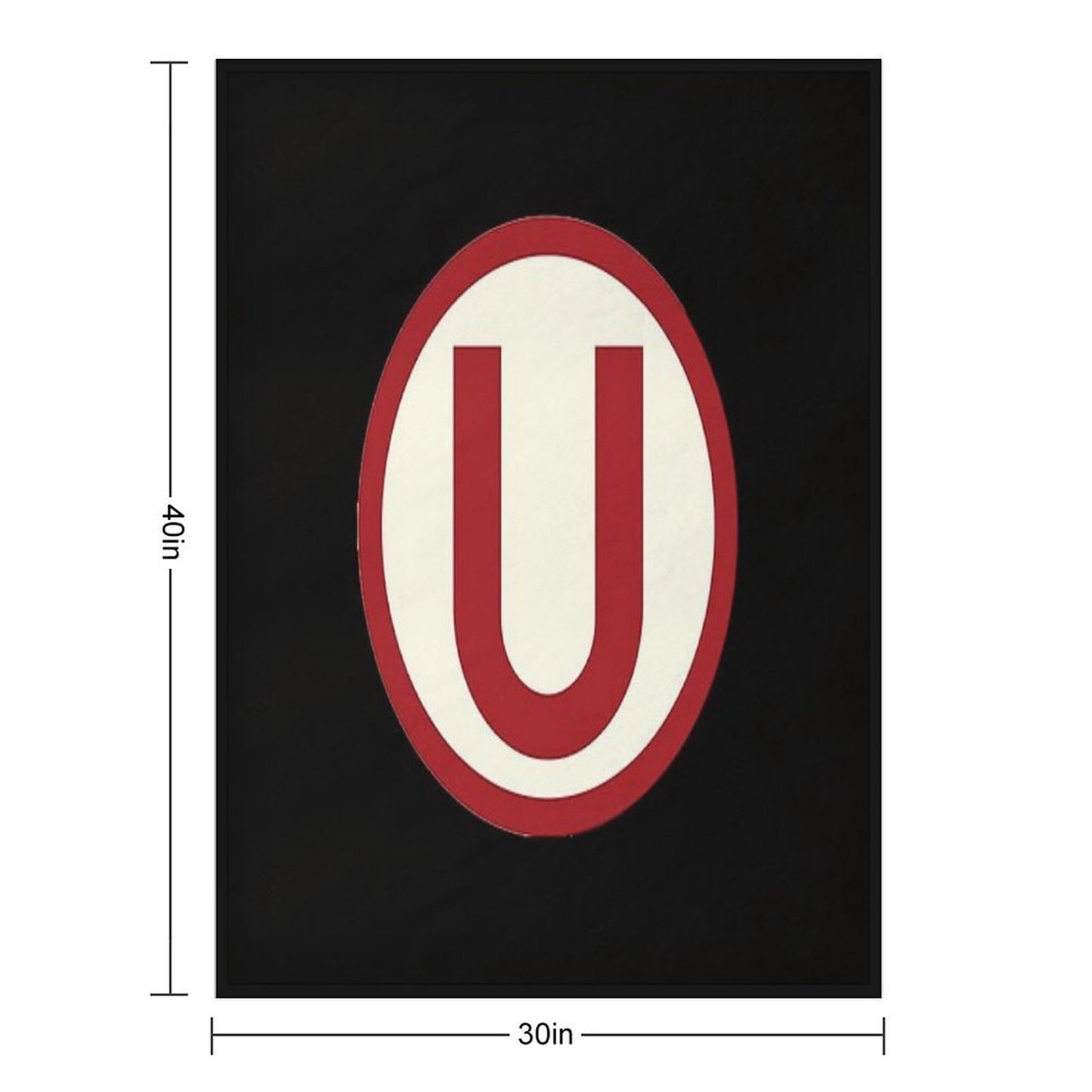 Attractive Design From Universitario De Deportes U Premium Throw Blanket