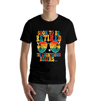 Funny Soon To Be Retired The Countdown Begins For Retirement  Lightweight T-Shirt