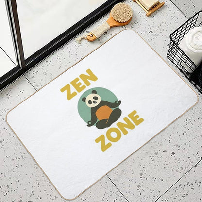 Zen Zone Relax, Meditation, Relaxation  Anti-Trip Bath Mat