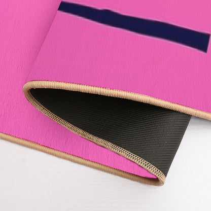 Pink And Yellow Parakeet Budgie Pop Art Illustration  Odorless Bath Mat