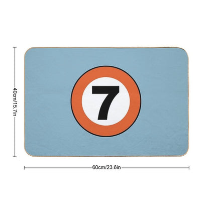 Racing Colours  Anti-Trip Bath Mat