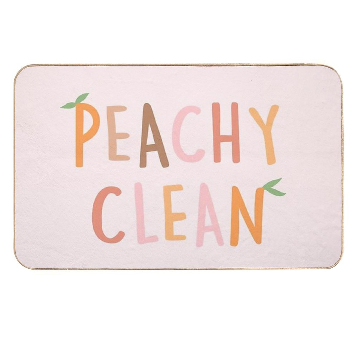 Peachy Clean  Rapid-Drying Bath Mat