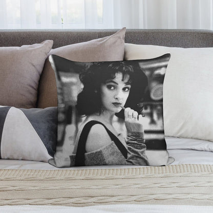 Heathers - Winona Ryder Soft Easy Maintenance Throw Pillow