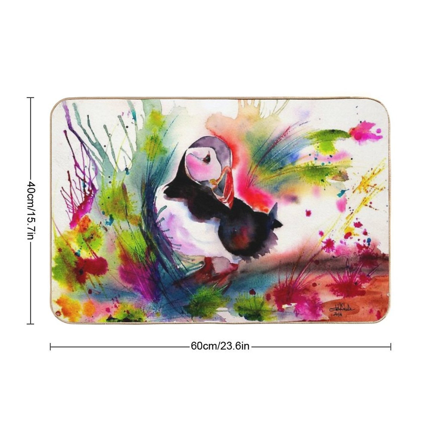 Puffin  Versatile Bath Mat